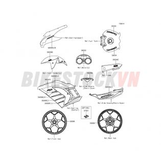 CHASSIS DECALS(GREEN)