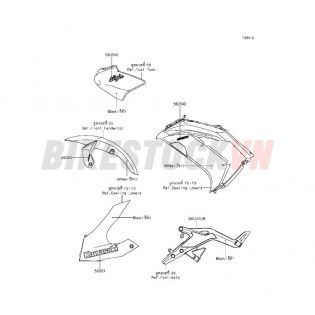 CHASSIS DECALS(WHITE)