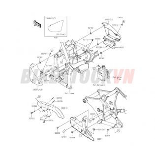 CHASSIS SIDE COVERS/CHAIN COVER