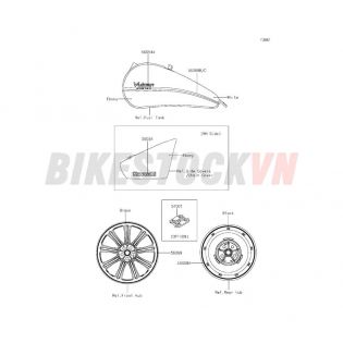 CHASSIS DECALS(WHITEEBONY)