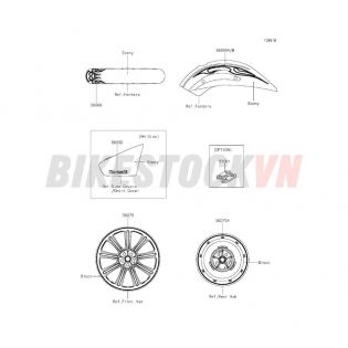 CHASSIS DECALS(EBONY)