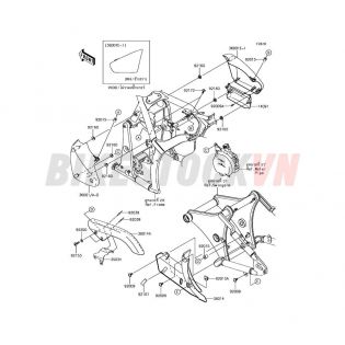 CHASSIS SIDE COVERS CHAIN COVER