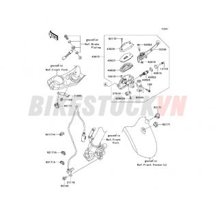 CHASSIS FRONT MASTER CYLINDER