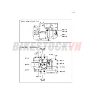 ENGINE CRANKCASE BOLT PATTERN