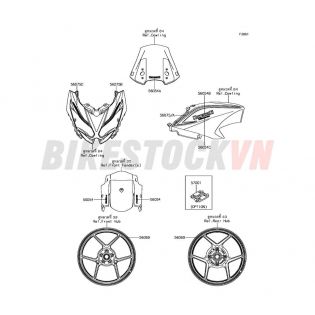 CHASSIS DECALS(BLACK)