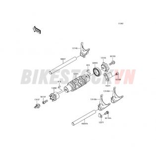 ENGINE GEAR CHANGE DRUM SHIFT FORK(S)