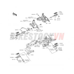 CHASSIS FOOTRESTS