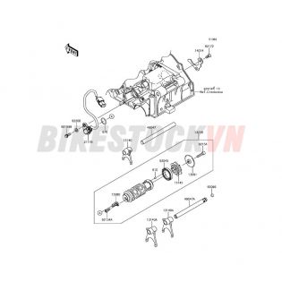 11ENGINE GEAR CHANGE DRUM SHIFT FORK(S)