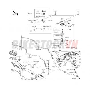 42 	CHASSIS REAR MASTER CYLINDER