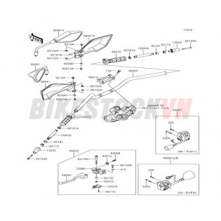 44 	CHASSIS HANDLEBAR