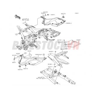 50 CHASSIS SIDE COVERS CHAIN COVER