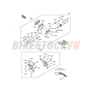 CHASSIS ACCESSORY (PASSENGER BACKREST)