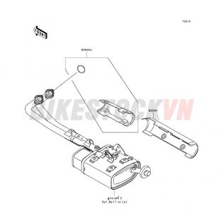 CHASSIS ACCESSORY(MUFFLER COVER)