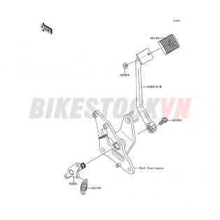 CHASSSIS BRAKE PEDAL