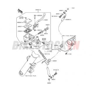 CHASSIS FRONT MASTER CYLINDER