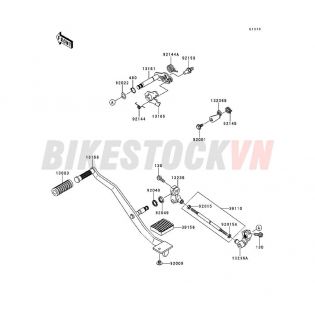 ENGINE GEAR CHANGE MECHANISM