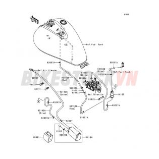 ENGINE FUEL  EVAPORATION SYSTEM