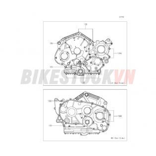 ENGINE CRANKCASE BOLT PATTERN