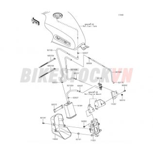 ENGINE FUEL EVAPORATIVE SYSTEM