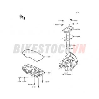 E-BREATHER COVER OIL PAN