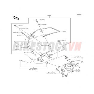 CHASSIS ACCESSORY(METER COVER)