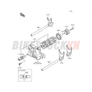 ENGINE GEAR CHANGE DRUM SHIFT FORK(S)