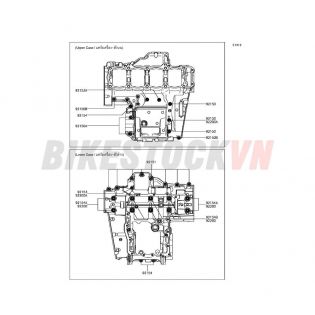 ENGINE CRANKCASE BOLT PATTERN