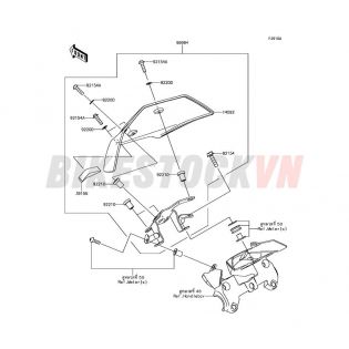 CHASSIS ACCESSORY(METER COVER)