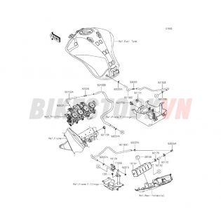 ENGINE FUEL EVAPORATION SYSTEM