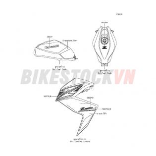 CHASSIS DECALS(GRAYSTONE)