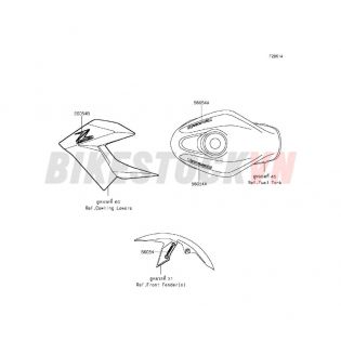 CHASSIS DECALS(GREEN)