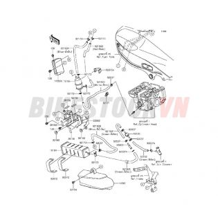 ENGINE FUEL EVAPORATIVE SYSTEM