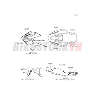 CHASSIS DECALS(RED)