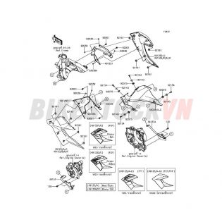 CHASSIS COWLING LOWERS