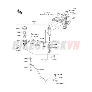 CHASSIS REAR MASTER CYLINDER