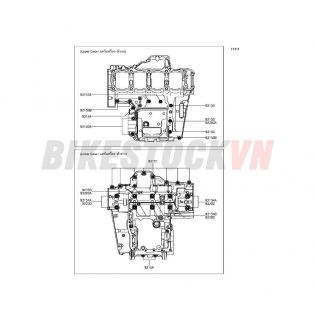 ENGINE CRANKCASE BOLT PATTERN