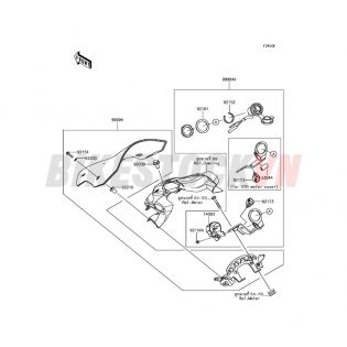 CHASSIS ACCESSORY(LARGE METER COVER)