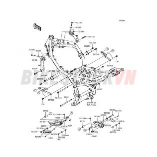 CHASSIS ENGINE MOUNT