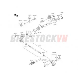 ENGINE GEAR CHANGE MECHANISM