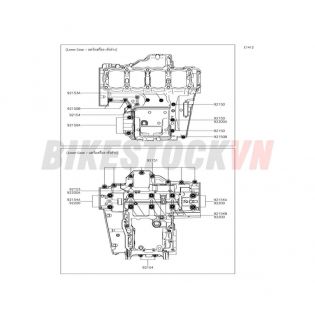 ENGINE CRANKCASE BOLT PATTERN