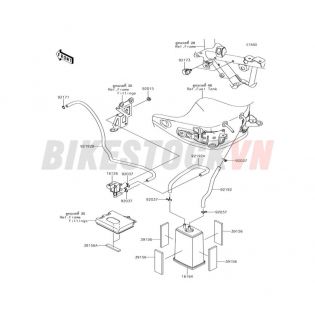 ENGINE FUEL EVAPORATIVE SYSTEM