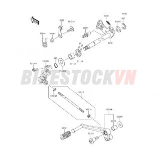 ENGINE GEAR CHANGE MECHANISM