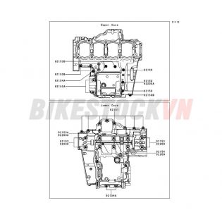 ENGINE CRANKCASE BOLT PATTERN