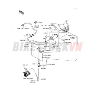 ENGINE FUEL EVAPORATION SYSTEM