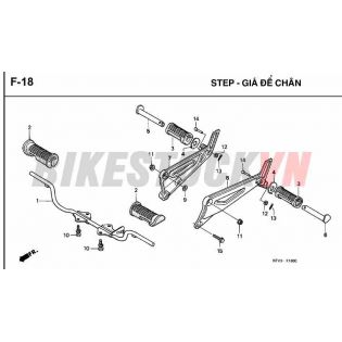 F18_GIÁ ĐỂ CHÂN