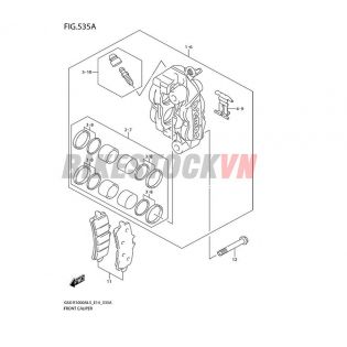 FIG-535A_NGÀM PHANH TRƯỚC