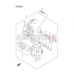 FIG-535A_NGÀM PHANH TRƯỚC