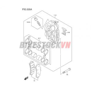 FIG-535A_NGÀM PHANH TRƯỚC