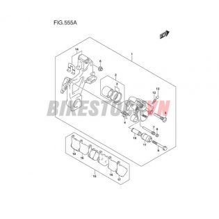 FIG-555A_NGÀM PHANH SAU