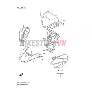 FIG-451A_ỐP ĐẦU ĐÈN